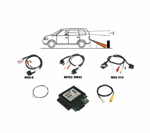 Kabelsatz - Rückfahrkamera VW Scirocco - Service24 - Autoradios, Navigationsgeräte